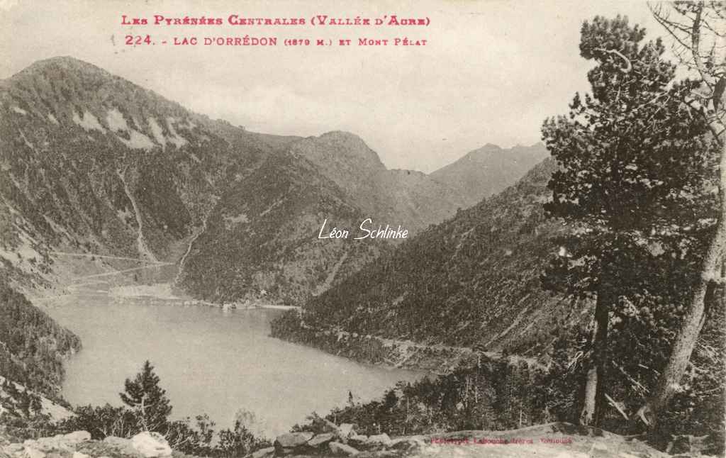 0 - 224 - Lac d'Orédon et Mont Pélat