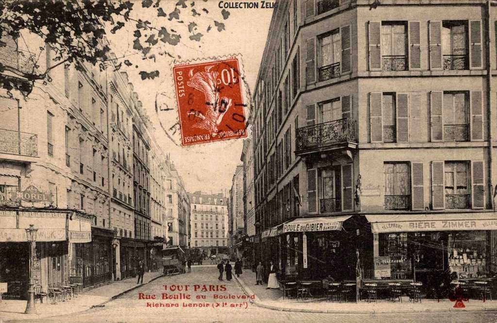 Rue Boulle au Boulevard Richard-Lenoir