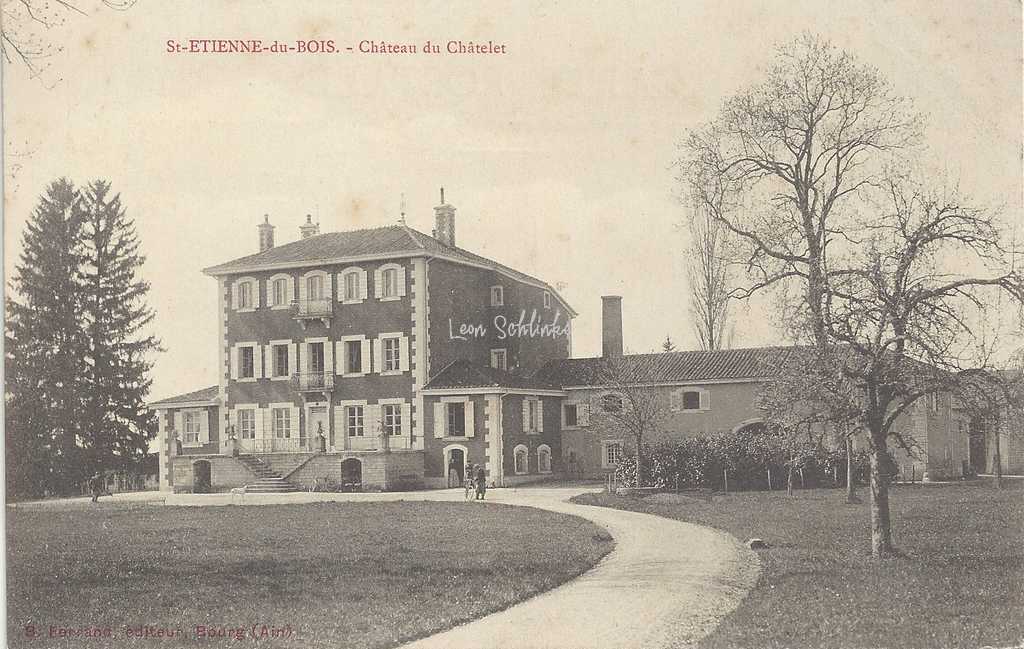 01-Saint-Etienne-du-Bois - Château du Châtelet (B.Ferrand)