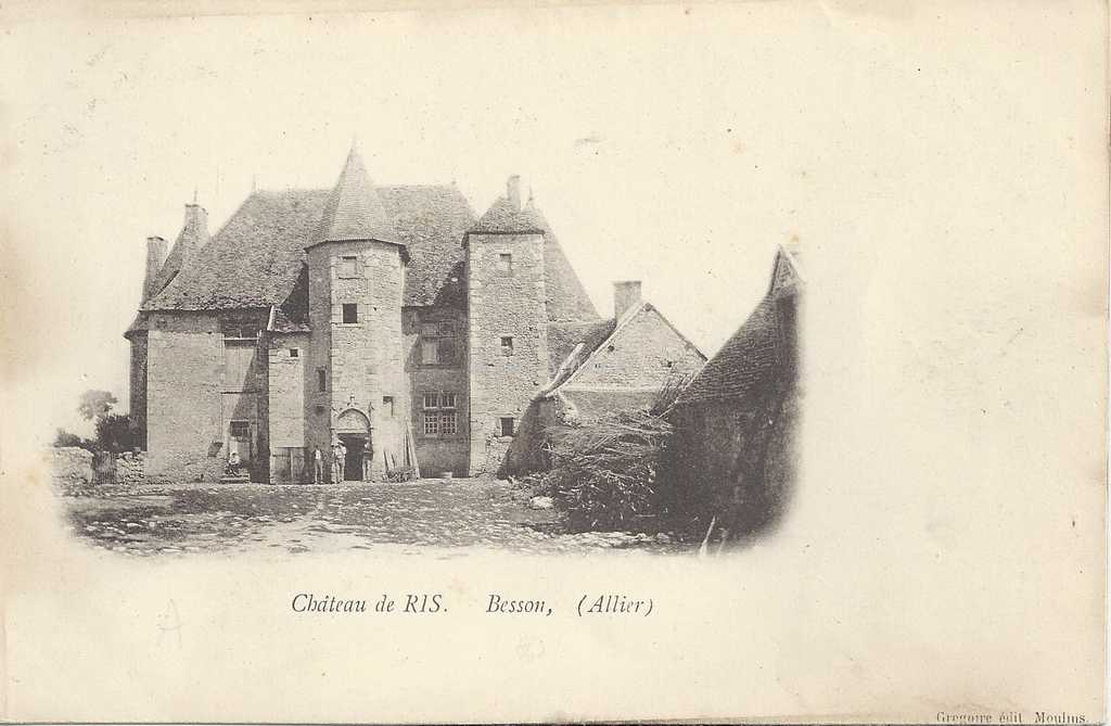 03-Besson - Château de Ris (Grégoire édit.)