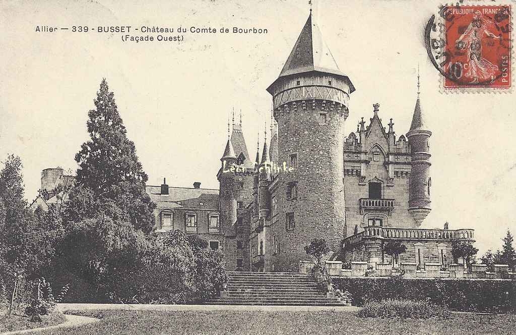 03-Busset - Château du Comte de Bourbon (LC 339)