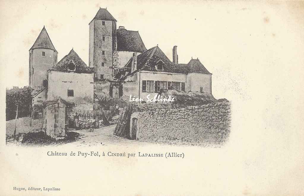 03-Cindré - Château de Puy-Fol (Hugon à Lapalisse)