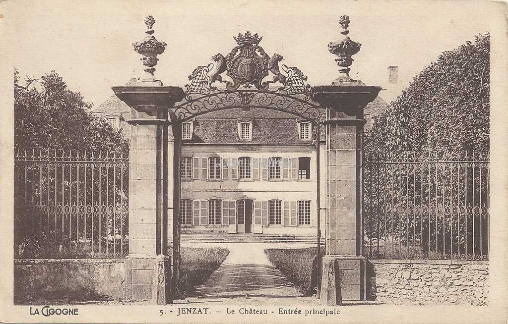 03-Jenzat - 5 - Le Château (La Cigogne à Vichy)