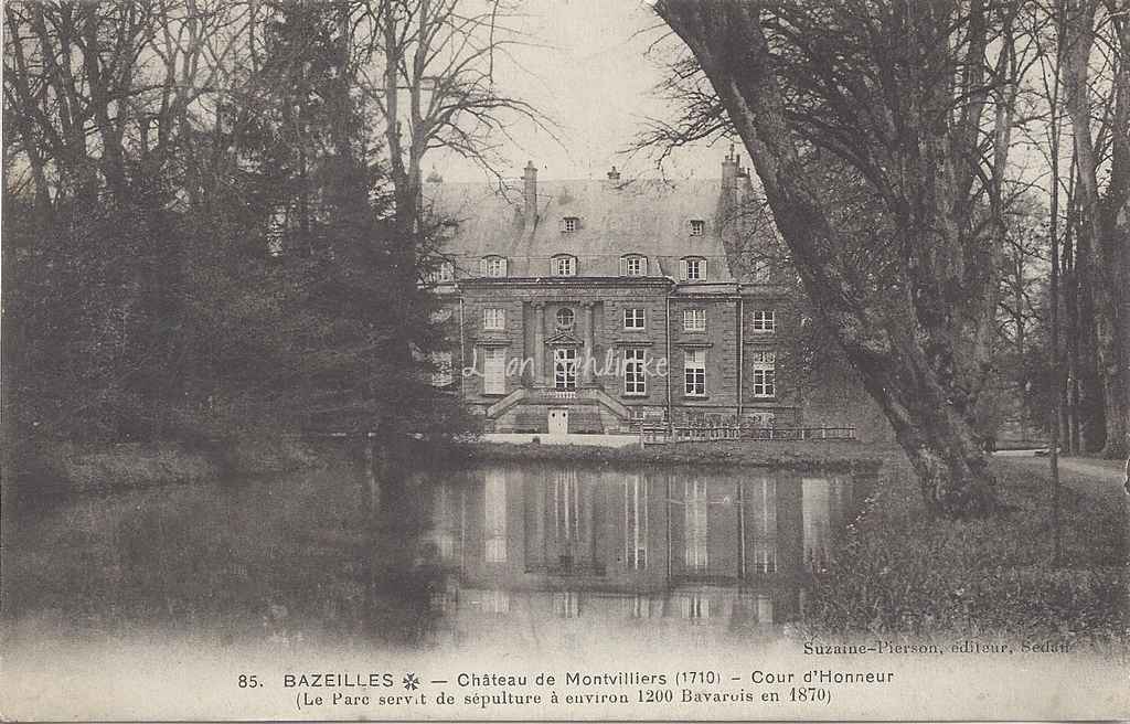 08-Bazeilles - Château de Montvillers (Suzaine-Pierson 85)