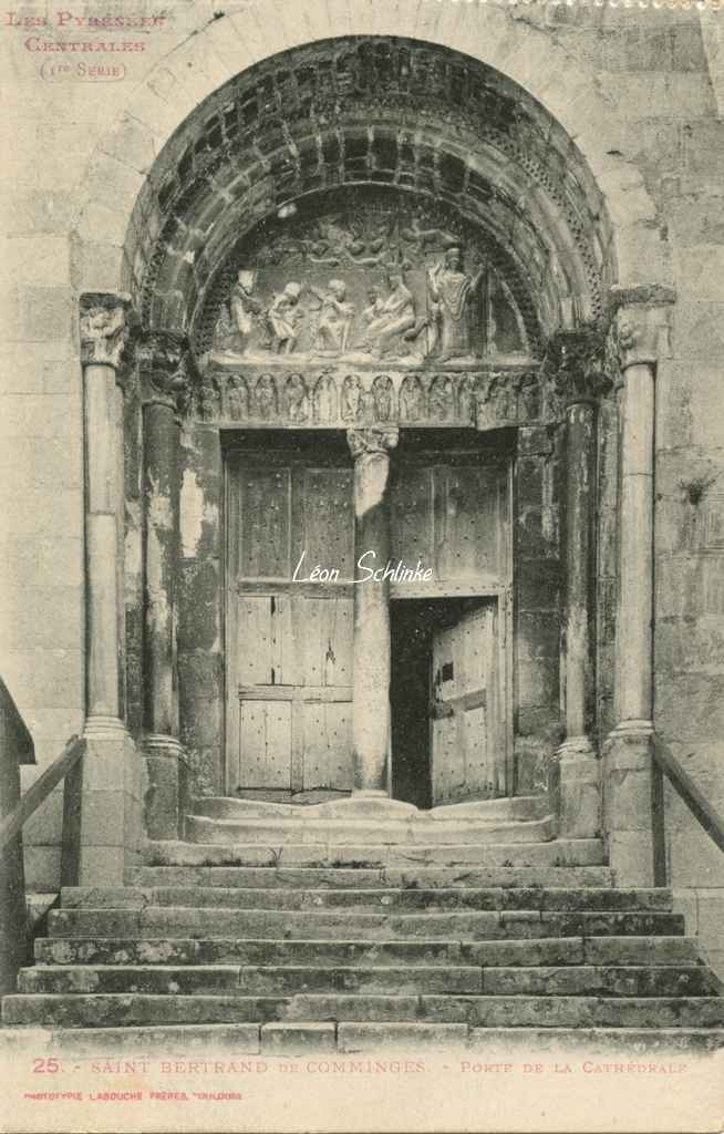 1 - 25 - St-Bertrand-de-Comminges - Porte de la Cathédrale