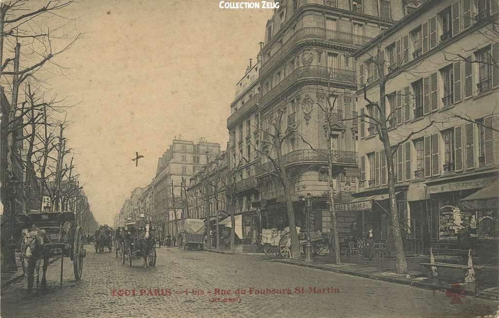 1 bis - Rue du Faubourg Saint-Martin