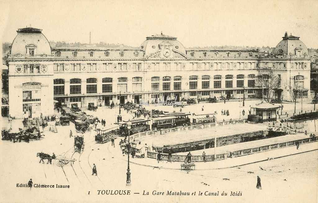 1 - La Gare Matabiau et le Canal du Midi