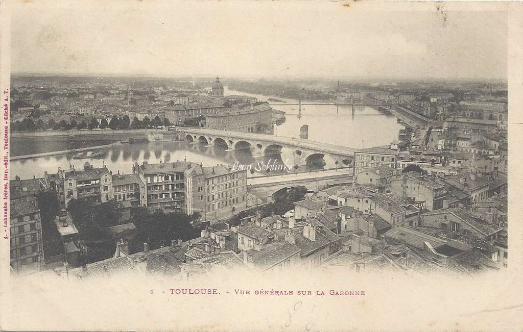 1 - Vue  générale sur la Garonne