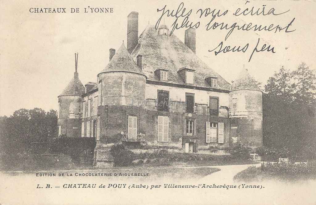 10-Pouy-sur-Vannes - Le Château (L.B.)