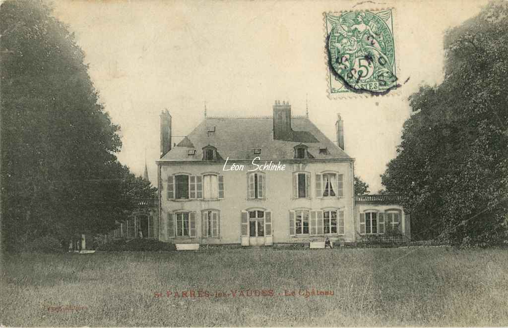 10-Saint-Parrès-lès-Vaudes - Le Château (illisible)