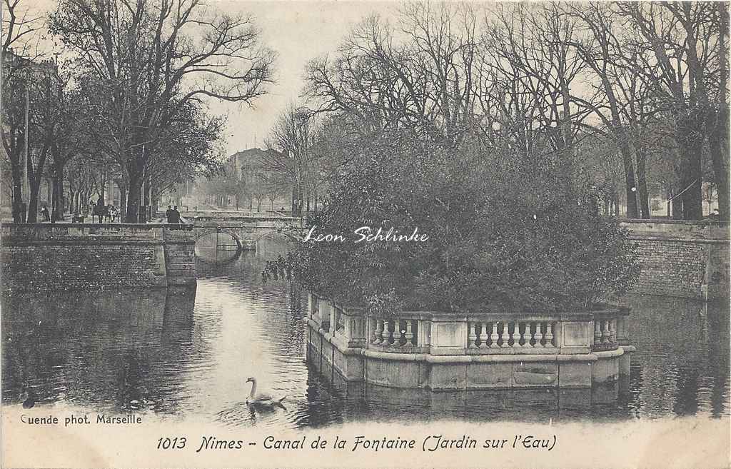 1013 - Canal de la Fontaine (Jardin sur l'eau)
