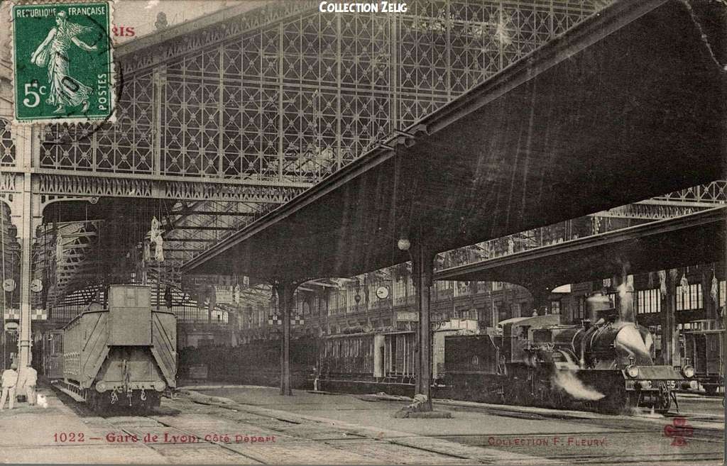 1022 - Gare de Lyon - Côté Départ