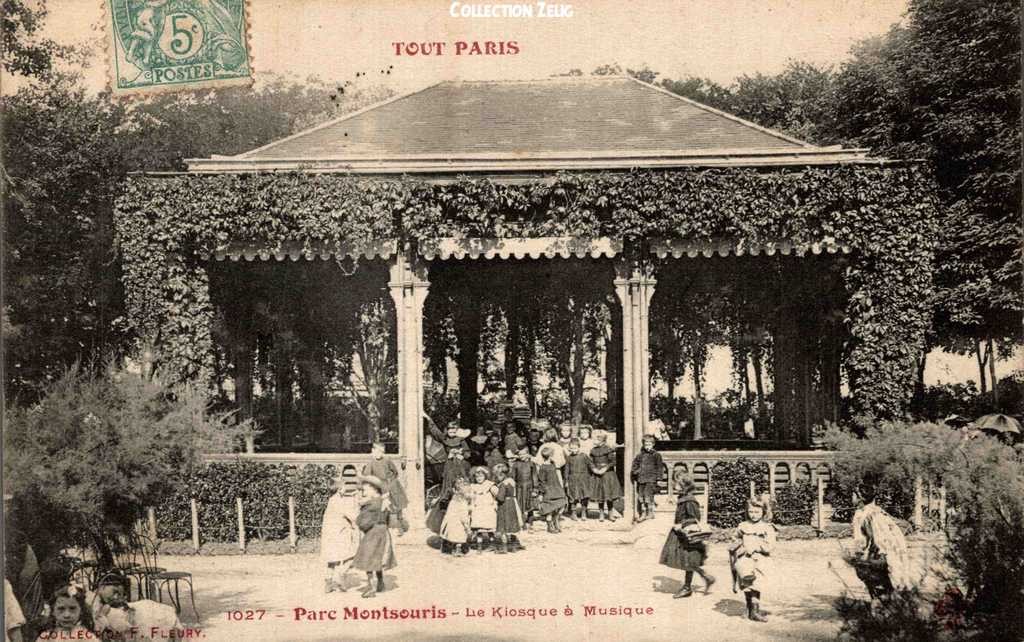1027 - Parc Montsouris - Le Kiosque à Musique