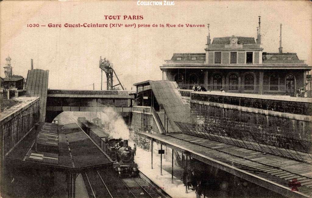 1030 - Gare Ouest-Ceinture prise de la Rue de Vanves