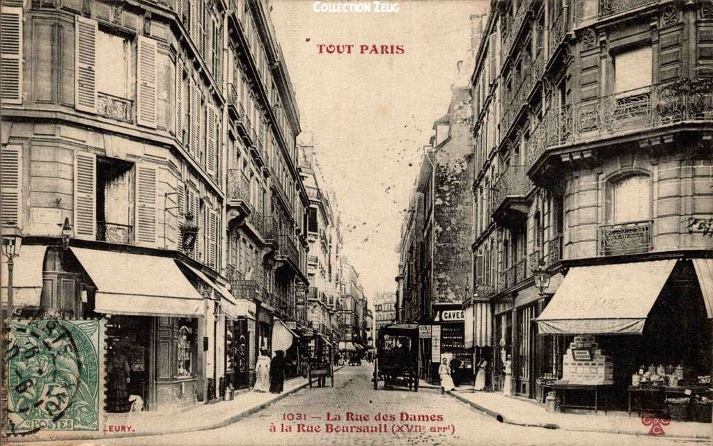 1031 - La Rue des Dames à la Rue Boursault
