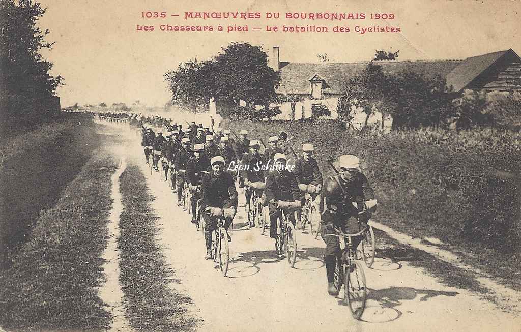 1035 - Les Chasseurs à pied - Le Bataillon des Cyclistes