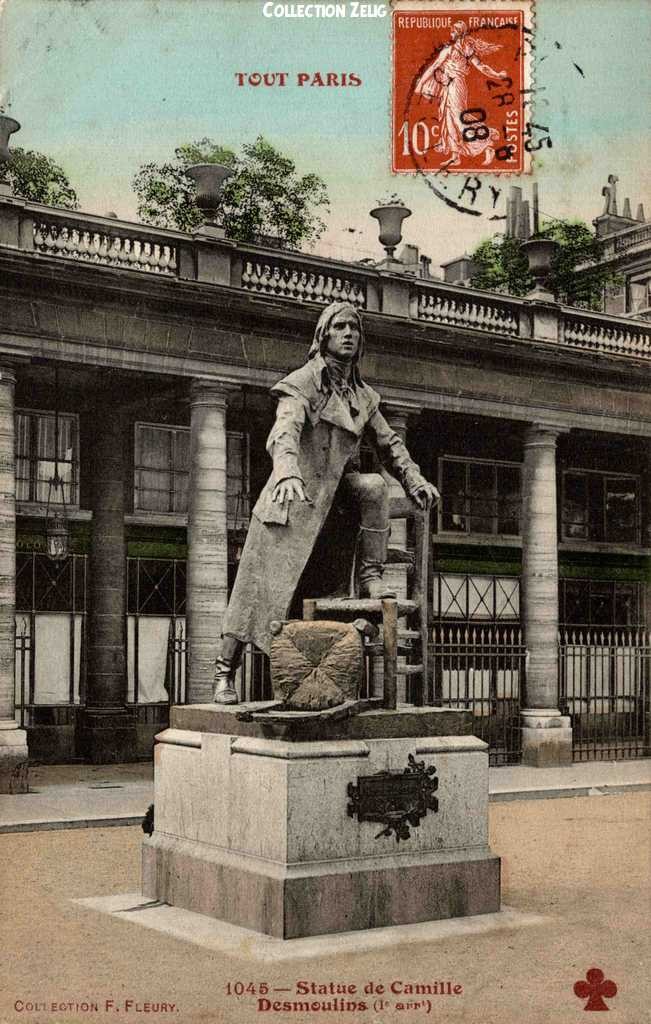 1045 statue de camille desmoulins