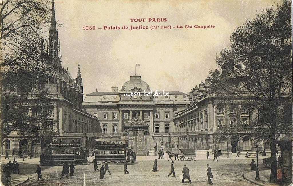 1056 - Palais de Justice - La Sainte-Chapelle