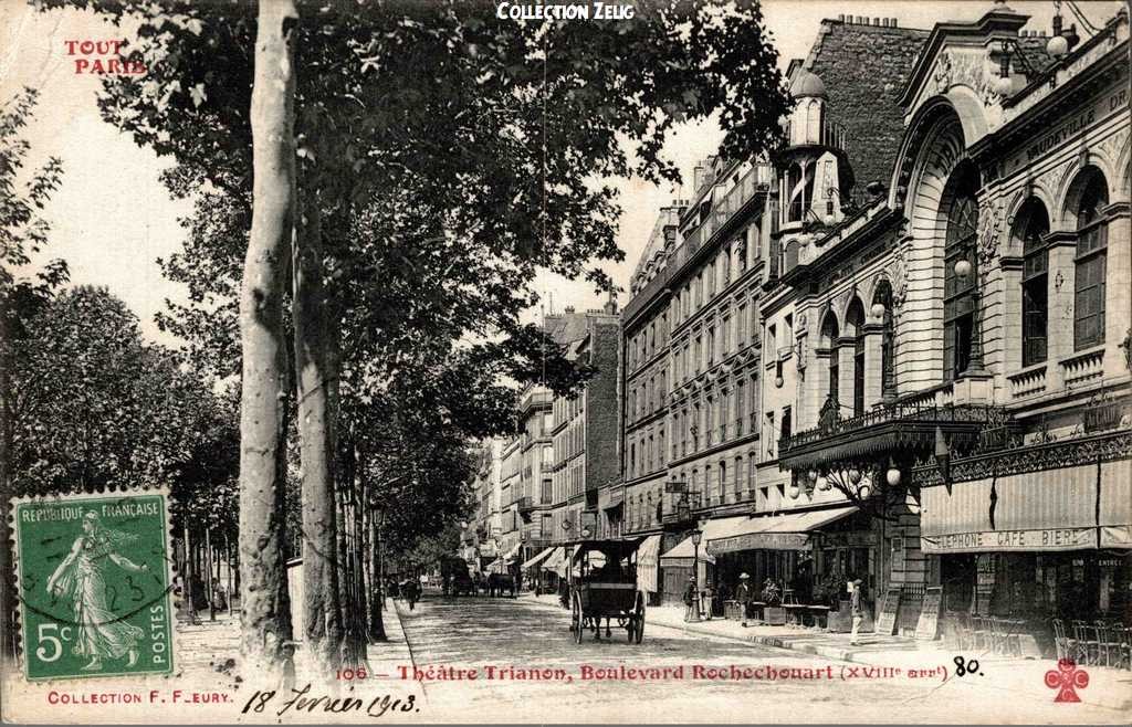 106 - Théâtre Trianon - Boulevard Rochechouart