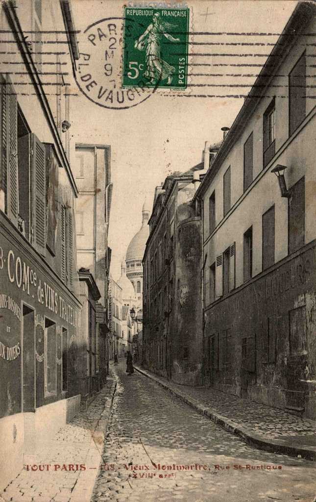 108 - Vieux-Montmartre - Rue St-Rustique