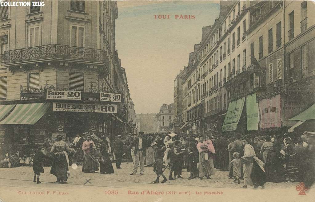 1085 - Rue d'Aligre - Le Marché