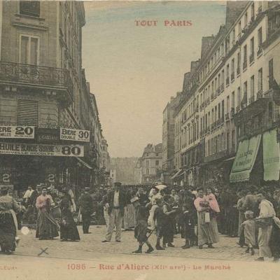 1085 - Rue d'Aligre - Le Marché
