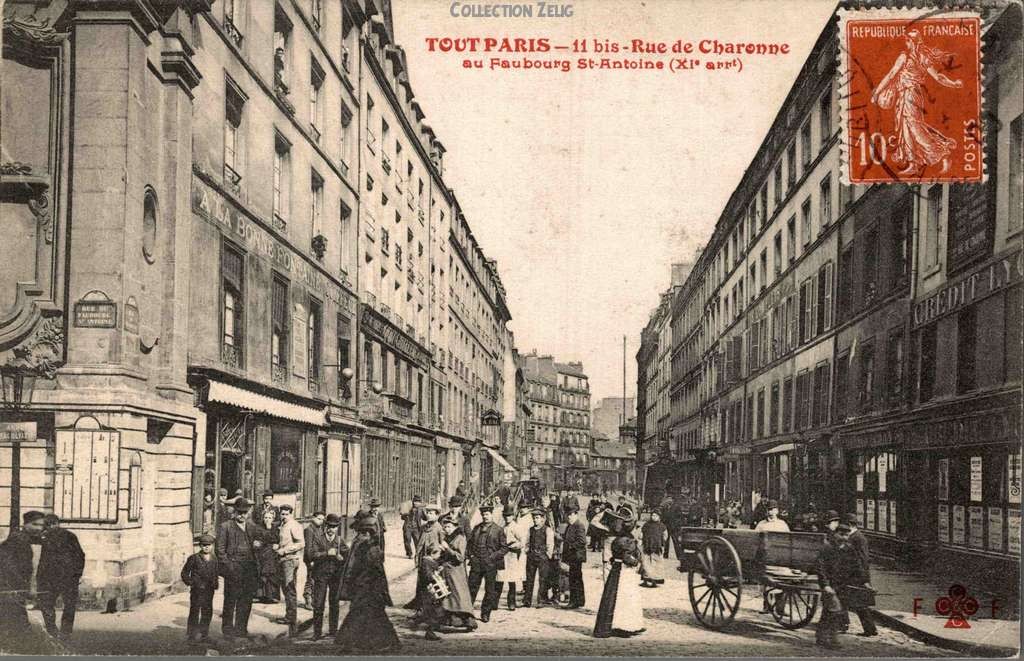11 bis - Rue de Charonne au Faubourg Saint-Antoine