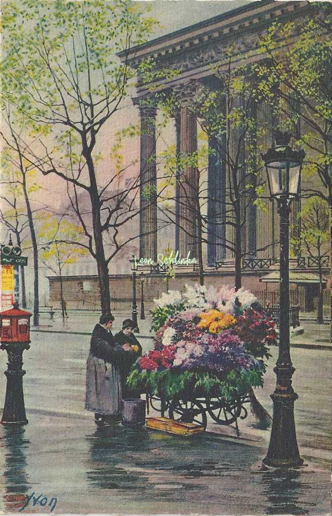 11 - Marchande de Fleurs Place de la Madeleine