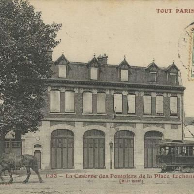 1133 - La Caserne des Pompiers de la Place Lachambeaudie