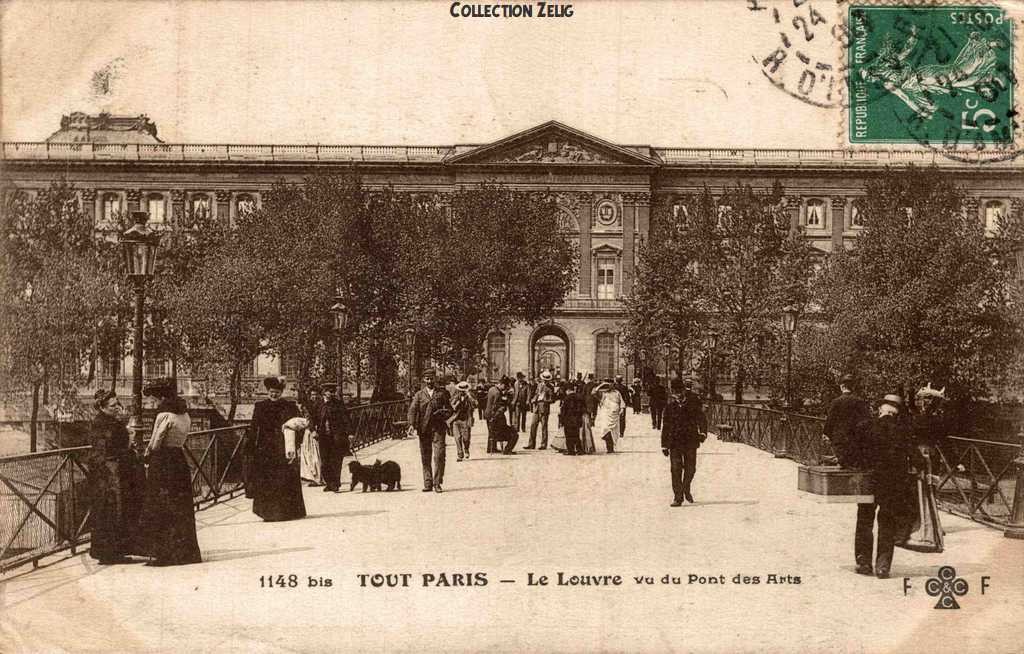 1148 bis - Le Louvre et le Pont des Arts