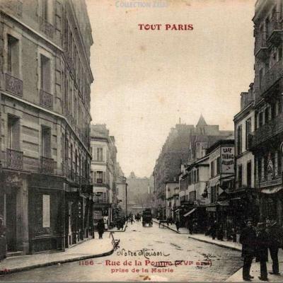 1156 - Rue de la Pompe prise de la Mairie