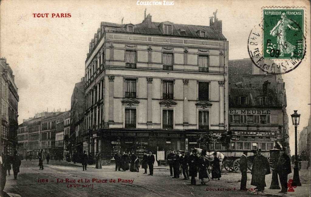 1164 - La Rue et la Place de Passy
