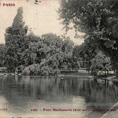 1193 - Parc Montsouris - Vue sur le Lac