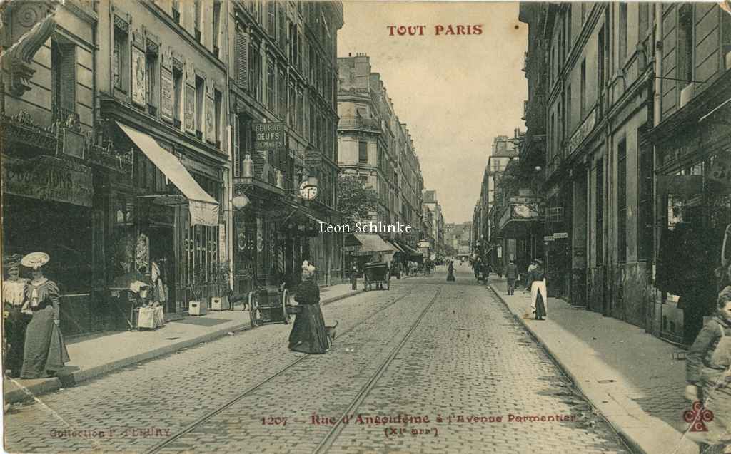 1207 - Rue d'Angoulême à l'Avenue Parmentier