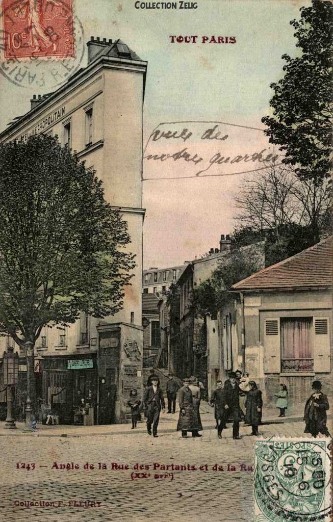 1243 - Angle de la Rue des Partants et de la Rue Sorbier