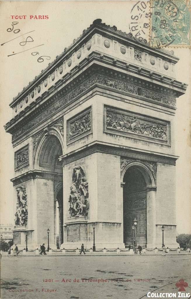 1251 - Arc de Triomphe - Place de l'Etoile