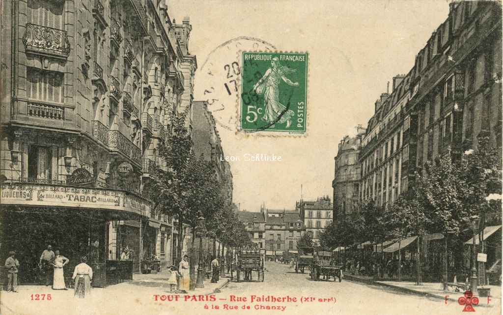 1275 - Rue Faidherbe à la Rue de Chanzy