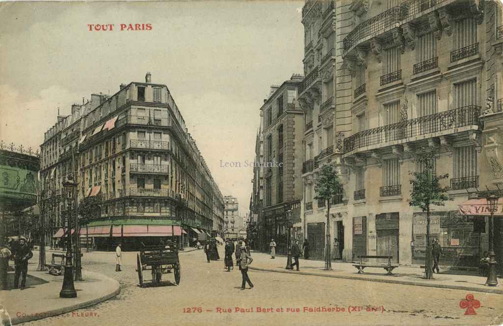 1276 - Rue Paul-Bert et rue Faidherbe
