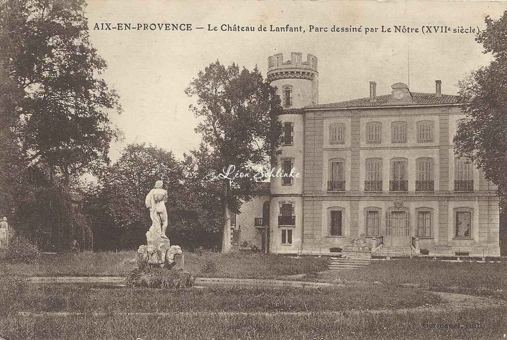 13-Aix en Provence - Château de Lanfant (Germanet)