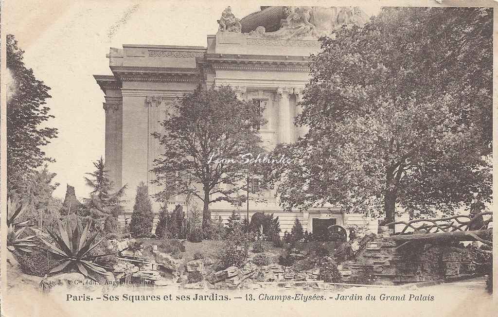 13 - Champs-Elysées - Jardin du Grand Palais