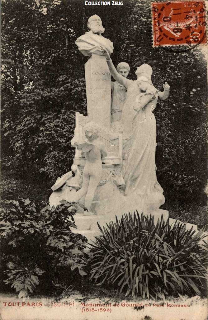 130 - 1191 - Monument de Gounod au Parc Monceau