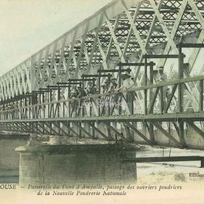 131 - Passerelle du Pont d'Ampallo - Passage des Ouvriers-Poudriers