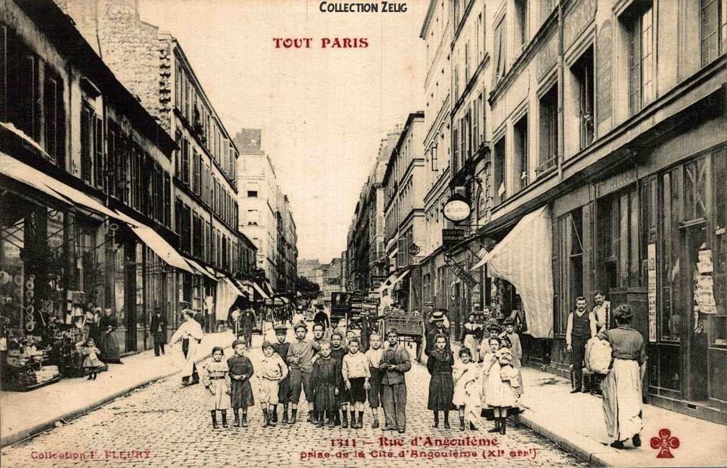 1311 - Rue d'Angoulême prise de la Cité d'Angoulême