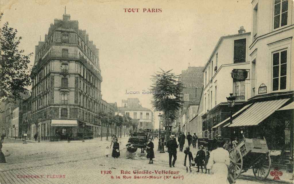 1326 - Rue Claude Vellefour à la Rue St-Maur