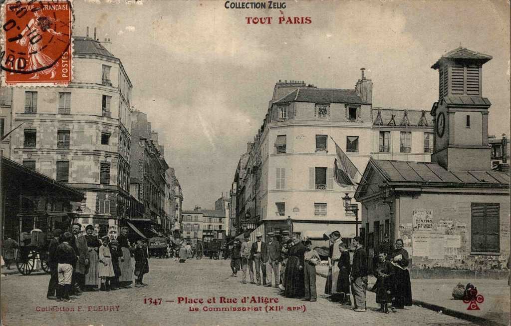 1347 - Place et Rue d'Aligre - Le Commissariat