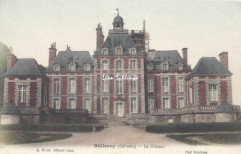 14-Balleroy - Le Château (E.Féron)