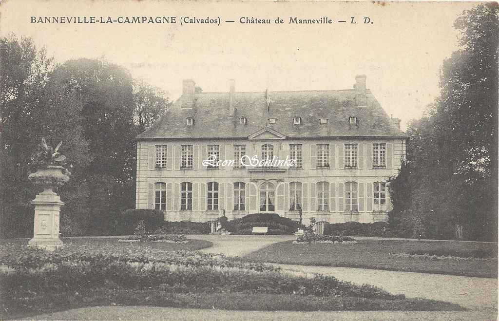 14-Banneville-la-Campagne - Château de Manneville (L.D.)