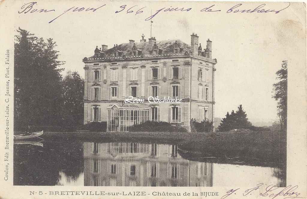 14-Bretteville-sur-Laize - Château de la Bijude (C.Jeanne 5)