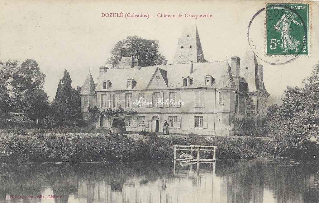 14-Dozulé - Château de Cricqueville (Fillion à Lisieux)