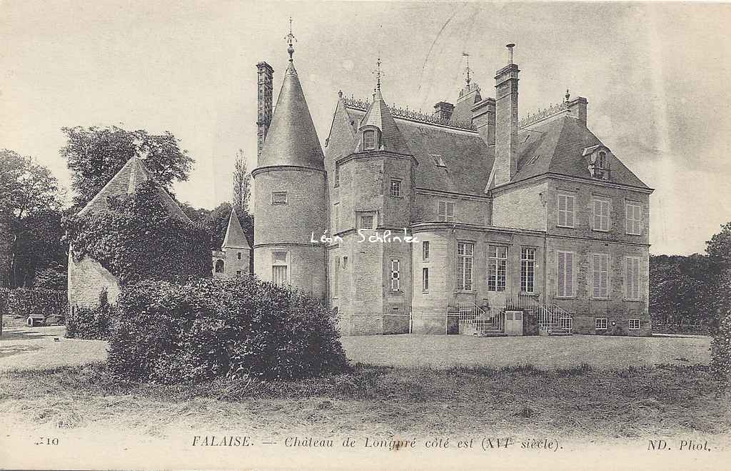 14-Falaise - Château de Longpré (ND 110)